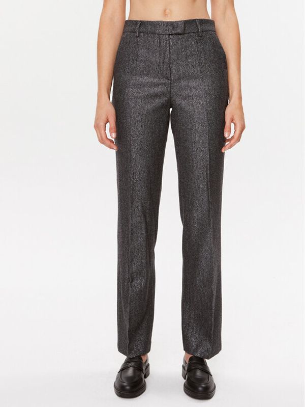 TWINSET TWINSET Hlače 232TT2451 Siva Regular Fit