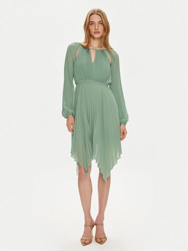 TWINSET TWINSET Koktel haljina 241TP2461 Plava Regular Fit