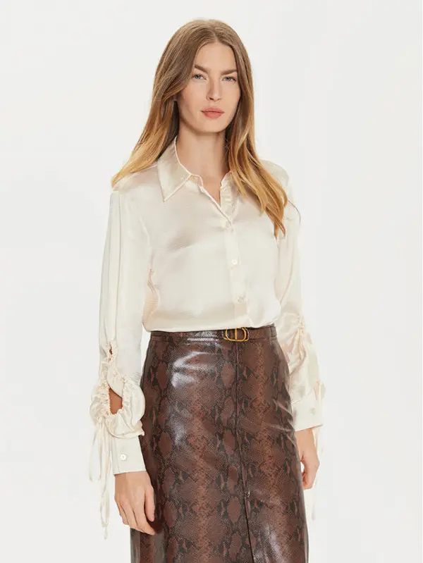 TWINSET TWINSET Košulja 242TP2477 Bež Regular Fit