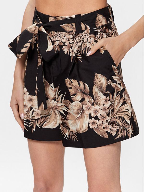 TWINSET TWINSET Kratke hlače 231TT2503 Crna Relaxed Fit