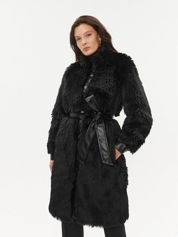 TWINSET TWINSET Krzno 232TT2020 Crna Regular Fit