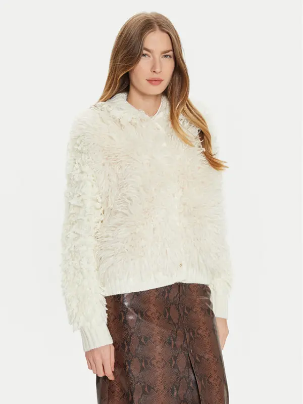 TWINSET TWINSET Krzno 242TT3250 Écru Regular Fit