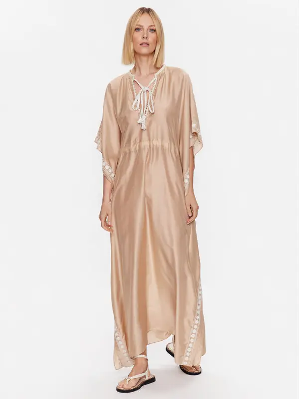 TWINSET TWINSET Ljetna haljina 231LM2FAA Šarena Relaxed Fit