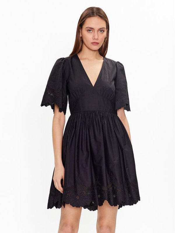 TWINSET TWINSET Ljetna haljina 231TT2301 Crna Regular Fit