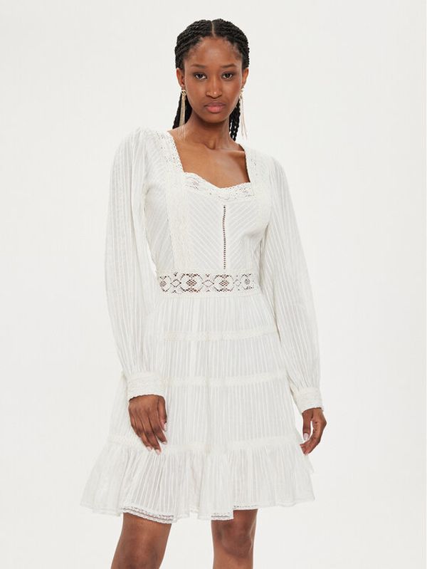 TWINSET TWINSET Ljetna haljina 241TT2033 Écru Regular Fit