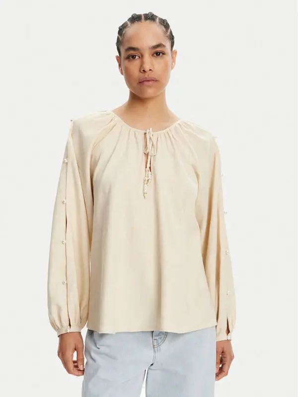 TWINSET TWINSET Majica 251LM2QFF Bež Regular Fit