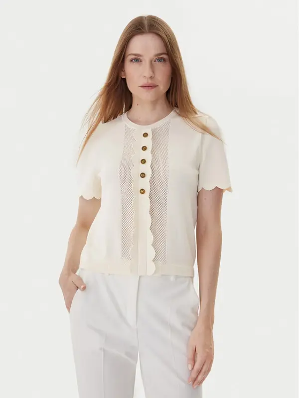 TWINSET TWINSET Majica 252TP3203 Bež Regular Fit
