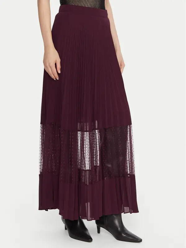 TWINSET TWINSET Maxi suknja 252TP2642 Ljubičasta Regular Fit