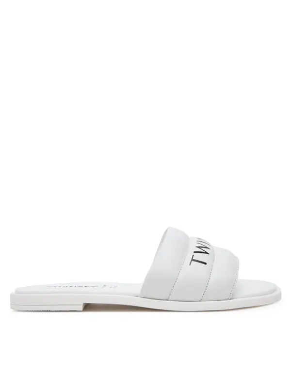 TWINSET TWINSET Natikače 251GCJ040 Bijela