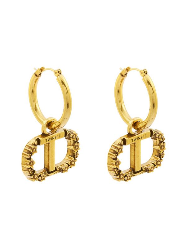 TWINSET TWINSET Naušnice 242TA4020 Zlatna