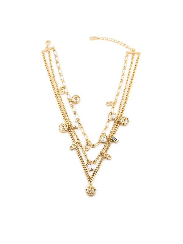 TWINSET TWINSET Ogrlica 242TA4064 Zlatna