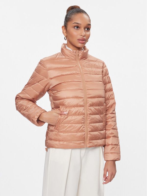 TWINSET TWINSET Prijelazna jakna 241TP2410 Smeđa Regular Fit