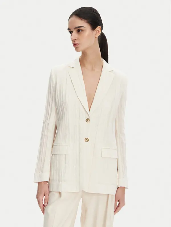 TWINSET TWINSET Sakoi 251TT2140 Écru Slim Fit