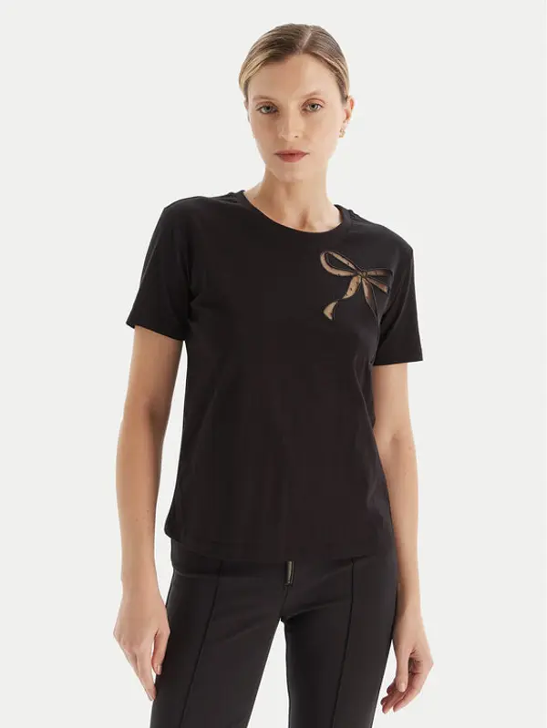 TWINSET TWINSET T-shirt 252TT2312 Crna Regular Fit
