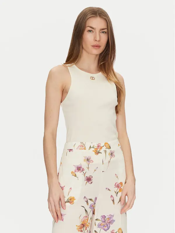 TWINSET TWINSET Top 251TP2550 Bež Slim Fit