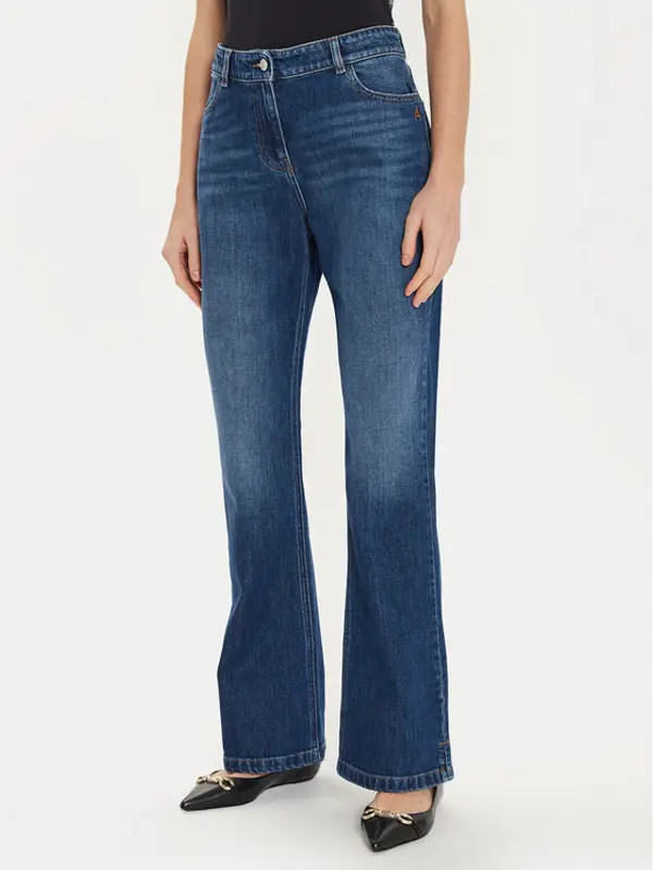 TWINSET TWINSET Traperice 242AT2273 Plava Flare Fit