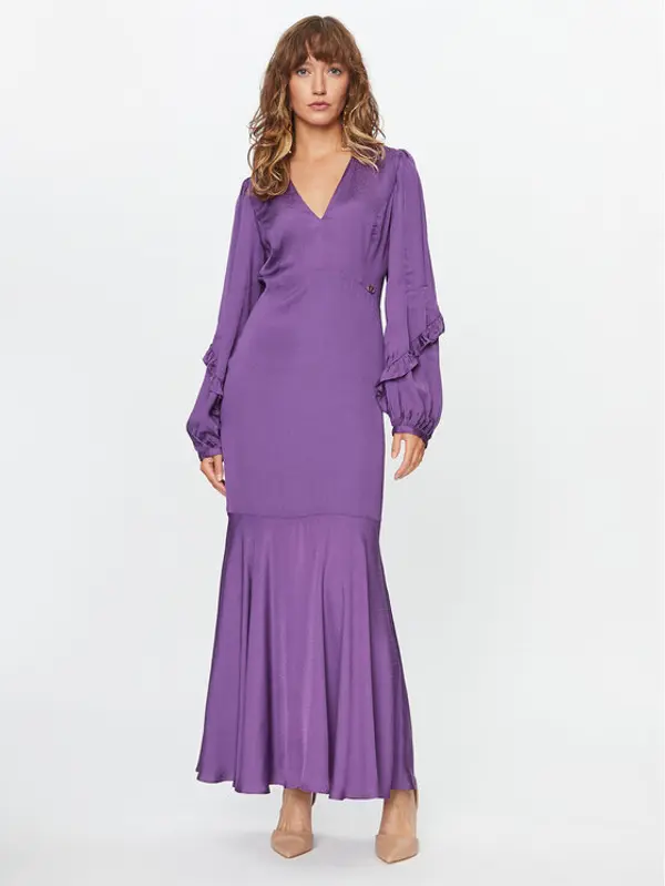 TWINSET TWINSET Večernja haljina 232TT2171 Ljubičasta Regular Fit