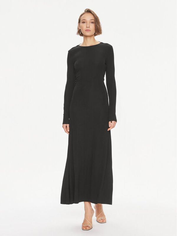 TWINSET TWINSET Večernja haljina 241TE2130 Crna Regular Fit