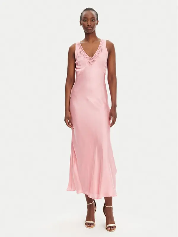 TWINSET TWINSET Večernja haljina 251TP2370 Narančasta Regular Fit