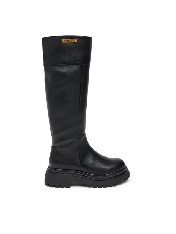 TWINSET TWINSET Zimske čizme 242TCP048 Crna