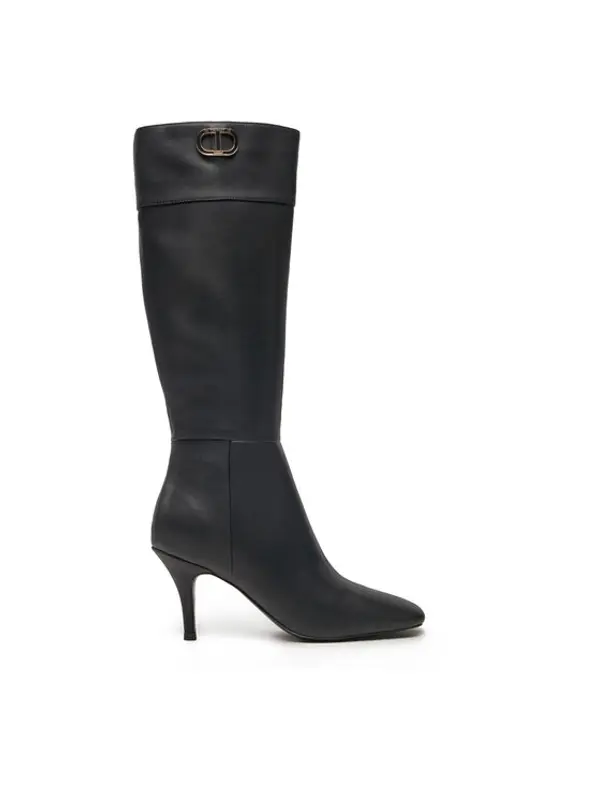 TWINSET TWINSET Zimske čizme 242TGT030 Crna
