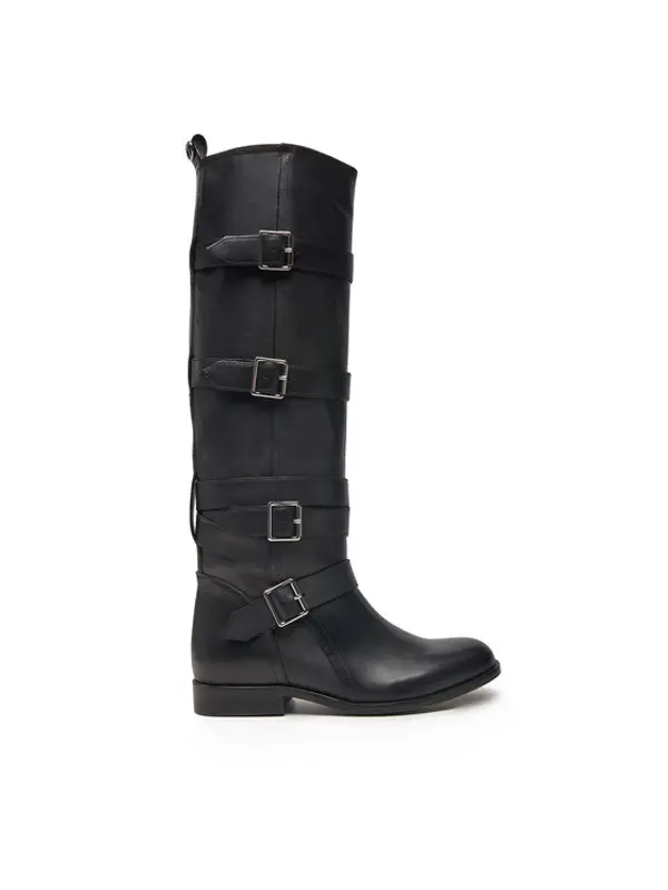 TWINSET TWINSET Zimske čizme 242TGT124 Crna