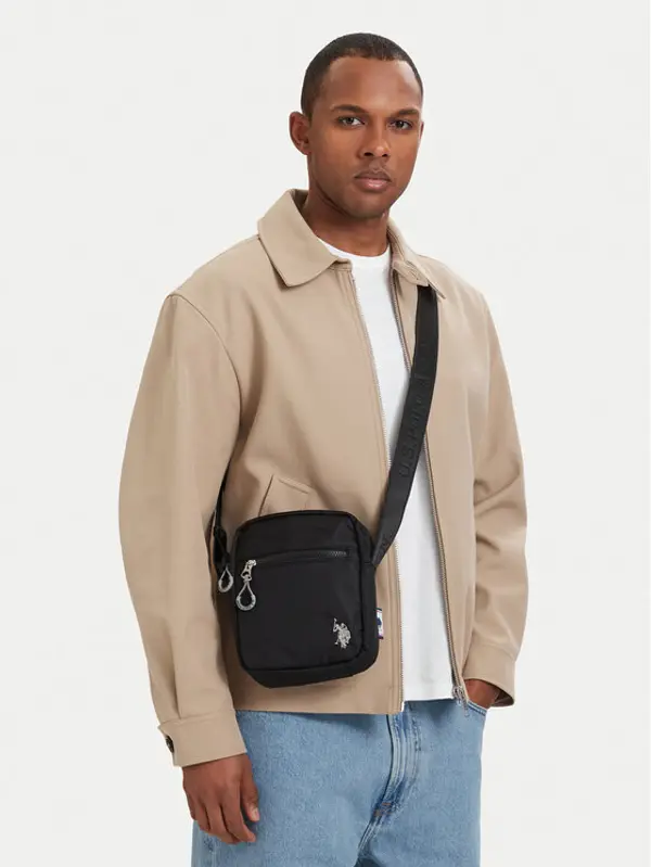 U.S. Polo Assn. U.S. Polo Assn. Crossover torbica BIUXT5676MIA Crna