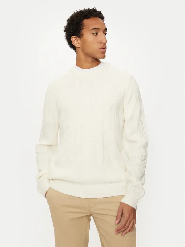 U.S. Polo Assn. U.S. Polo Assn. Džemper MUP2808 Écru Regular Fit
