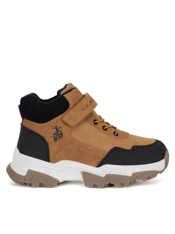 U.S. Polo Assn. U.S. Polo Assn. Gležnjače KASPER001K/DY1 Smeđa