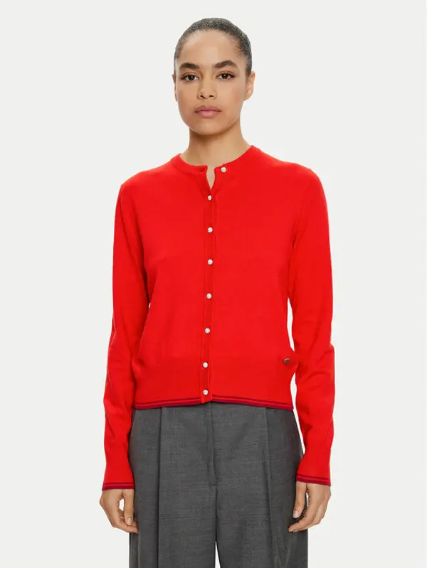 U.S. Polo Assn. U.S. Polo Assn. Kardigan WUP1240 Narančasta Regular Fit