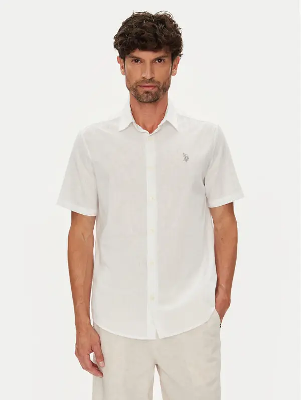 U.S. Polo Assn. U.S. Polo Assn. Košulja MUP3254 Bijela Regular Fit