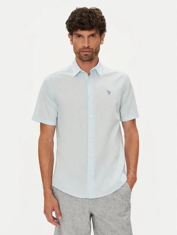 U.S. Polo Assn. U.S. Polo Assn. Košulja MUP3254 Svijetloplava Regular Fit