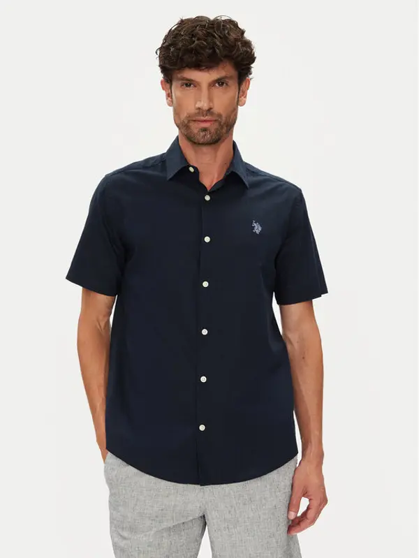U.S. Polo Assn. U.S. Polo Assn. Košulja MUP3254 Tamnoplava Regular Fit