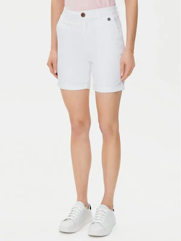 U.S. Polo Assn. U.S. Polo Assn. Kratke hlače WUP1121 Bijela Regular Fit