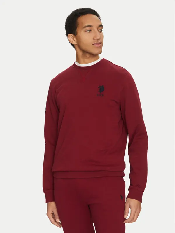 U.S. Polo Assn. U.S. Polo Assn. Majica dugih rukava MUP2256 Crvena Regular Fit