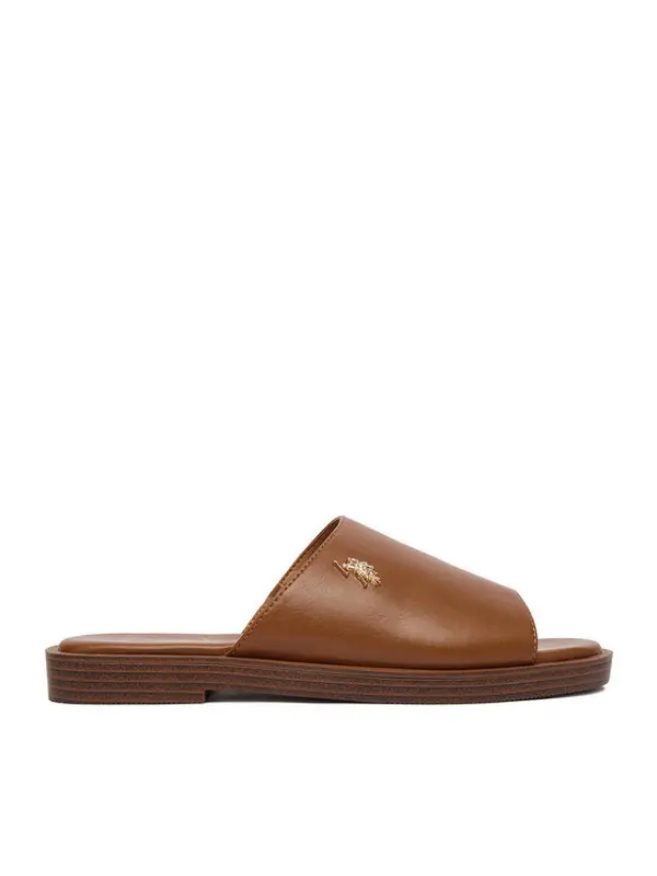 U.S. Polo Assn. U.S. Polo Assn. Natikače EO-MARINA003W/6Y1 Smeđa