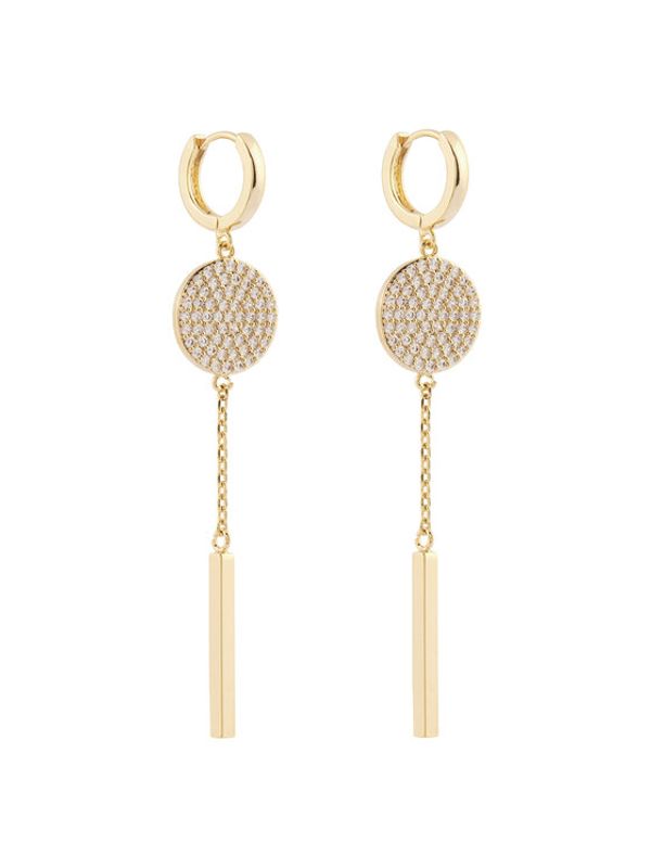 U.S. Polo Assn. U.S. Polo Assn. Naušnice USPJ569EA Zlatna