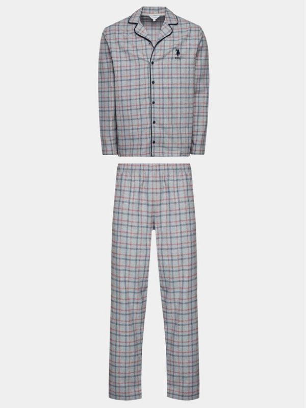 U.S. Polo Assn. U.S. Polo Assn. Pidžama 18750 Siva Regular Fit