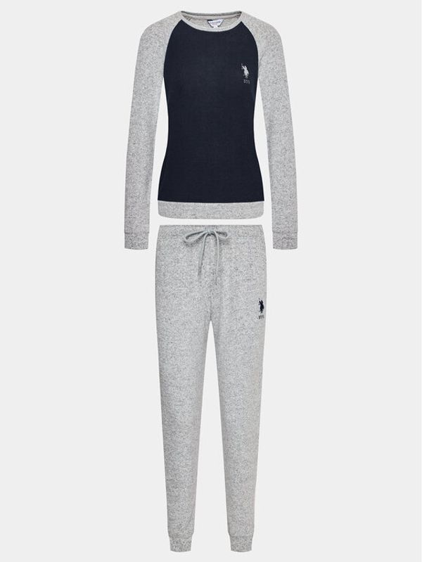 U.S. Polo Assn. U.S. Polo Assn. Pidžama Ev Gijm 16817 Siva Regular Fit