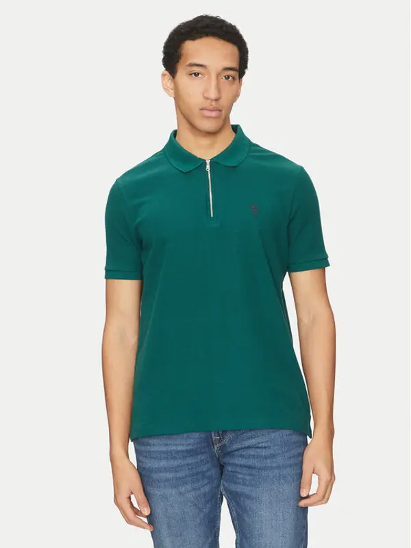 U.S. Polo Assn. U.S. Polo Assn. Polo MUP3335 Zelena Regular Fit