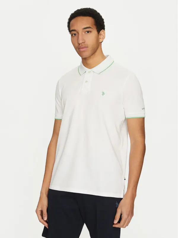 U.S. Polo Assn. U.S. Polo Assn. Polo MUP3508 Bijela Regular Fit