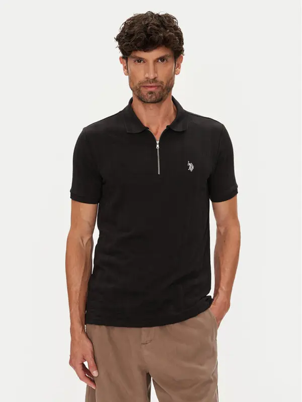 U.S. Polo Assn. U.S. Polo Assn. Polo MUP3992 Crna Regular Fit