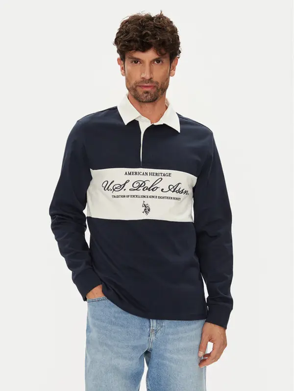 U.S. Polo Assn. U.S. Polo Assn. Polo MUP4075 Tamnoplava Regular Fit