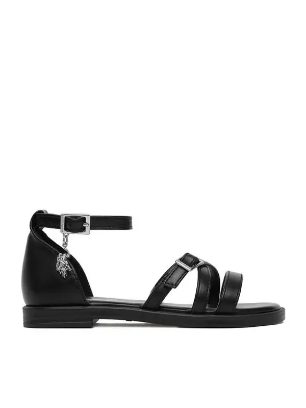U.S. Polo Assn. U.S. Polo Assn. Sandale EO-ANGE001K/6Y1 Crna