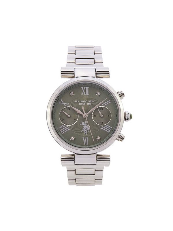 U.S. Polo Assn. U.S. Polo Assn. Sat Ines USP8314GR Srebrna