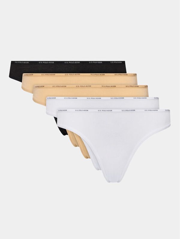 U.S. Polo Assn. U.S. Polo Assn. Set od 5 pari klasičnih gaćica 67001 Šarena