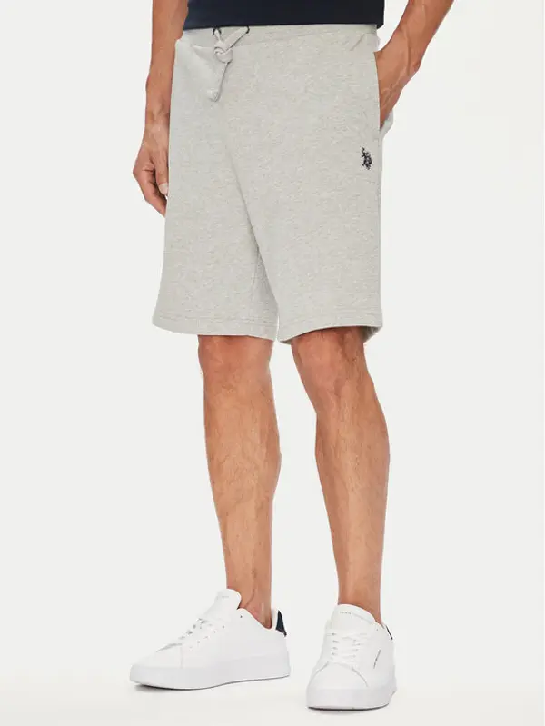 U.S. Polo Assn. U.S. Polo Assn. Sportske kratke hlače MUP3354 Siva Regular Fit