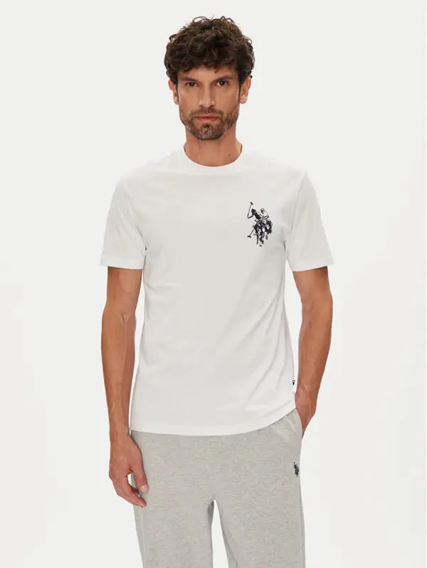 U.S. Polo Assn. U.S. Polo Assn. T-shirt MUP4367 Bijela Regular Fit