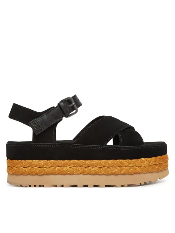 Ugg Ugg Espadrile W Aubrey Ankle Strap 1167471 Crna