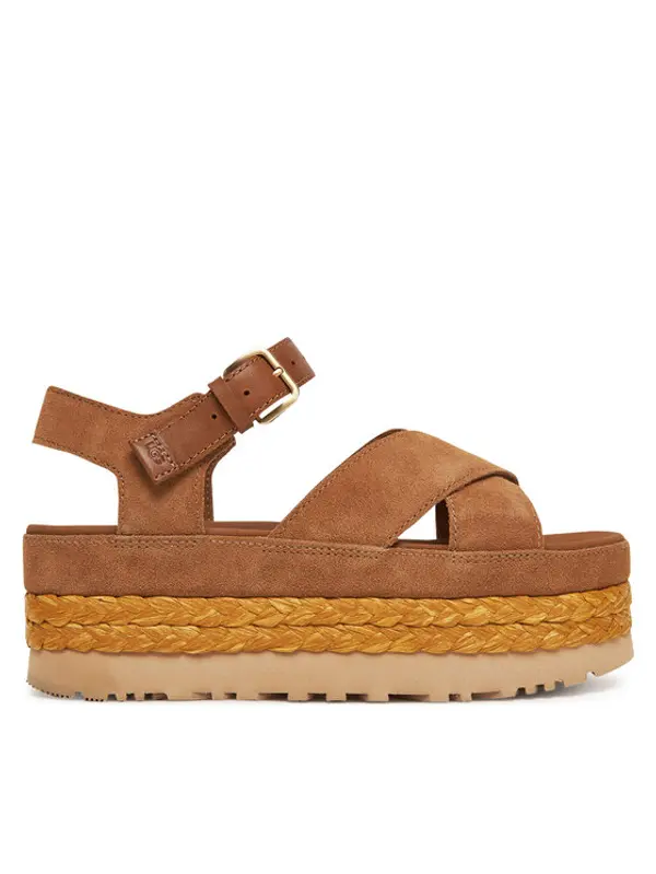 Ugg Ugg Espadrile W Aubrey Ankle Strap 1167471 Smeđa